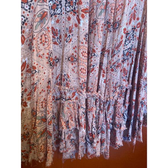 NWOT Free People ONE Printed Cypress Skirt Size XXS - Picture 8 of 9